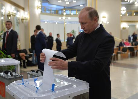 Il voto di Vladimir Putin © AP