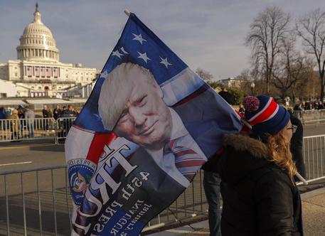 Fan di Trump a Capitol Hill © EPA