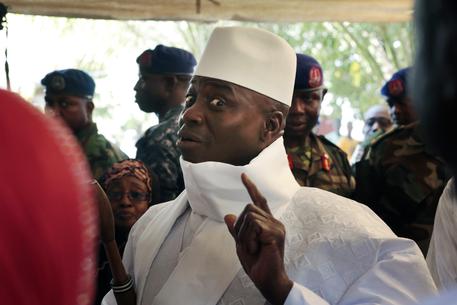 L'ex presidente del Gambia  Yahya Jammeh © AP