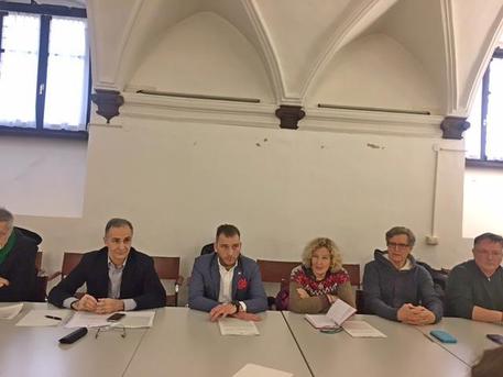 Comuni: Trento; gruppo di lavoro in Consiglio su sicurezza e vivibilità, conferenza stampa © ANSA