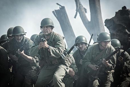 Un'immagine del film La battaglia di Hacksaw Ridge di Mel Gibson © ANSA