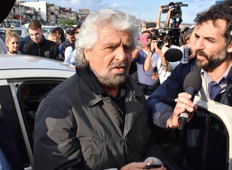 Beppe Grillo in Sicilia © ANSA