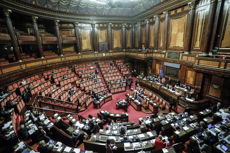 L'Aula del Senato in una foto d'archivio © ANSA