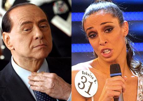 Silvio Berlusconi e Roberta Bonasia © ANSA
