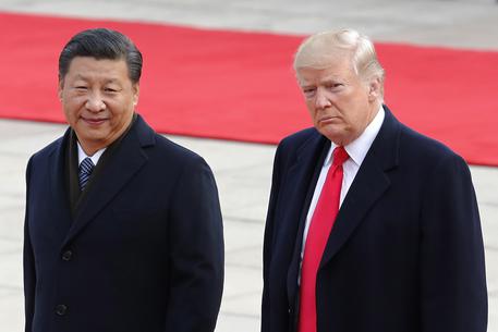Donald Trump con Xi Jinping © AP
