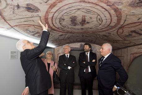 Musei: Mattarella a inaugurazione Meis, visita mostra © ANSA