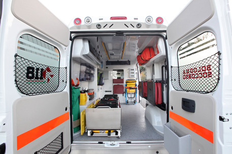 Un'ambulanza © ANSA