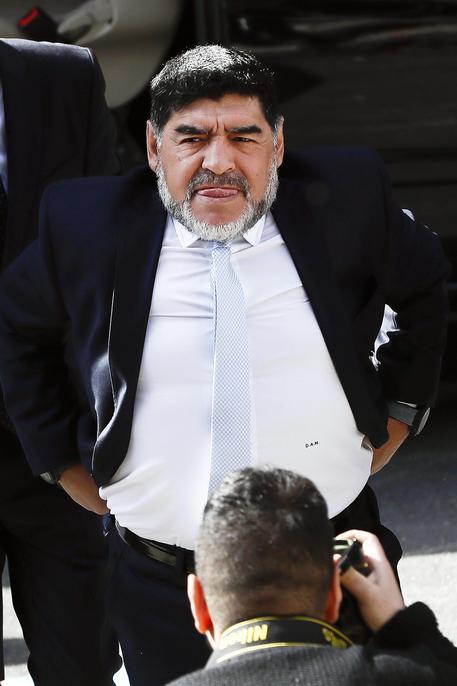 Maradona a Madrid © EPA