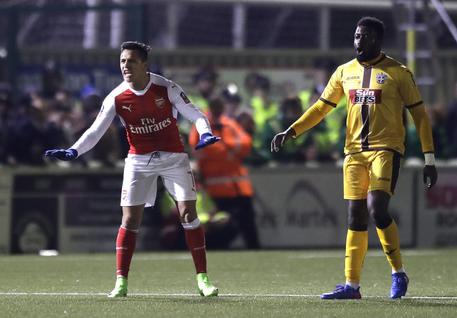 Sutton si risveglia, Arsenal ok in Fa cup © AP