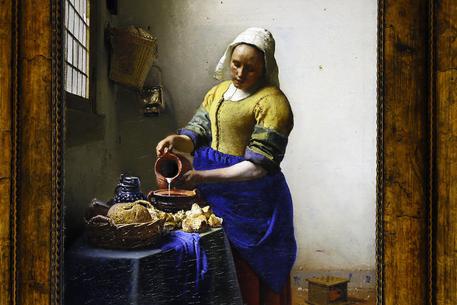 Vermeer, La Lattaia (1656-1659) © AP