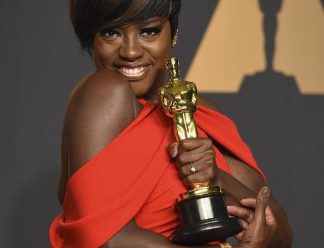 Oscar: miglior attrice non protagonista Viola Davis © AP