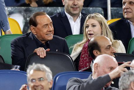 Silvio Berlusconi con la figlia Barbara © ANSA