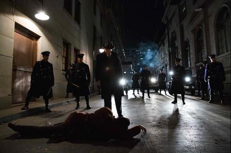 Una foto di scena del film La legge della notte © ANSA