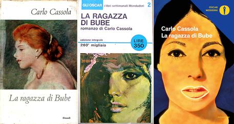 Tre diverse edizioni de La Ragazza di Bube © ANSA