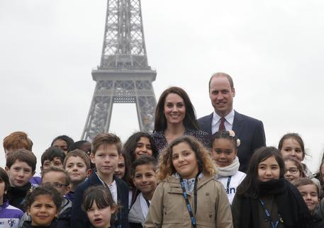 William e Kate a Parigi © AP
