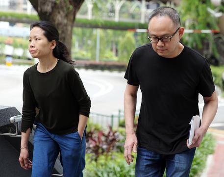 Lim Choon Hong e la moglie Chong Sui Foon © EPA