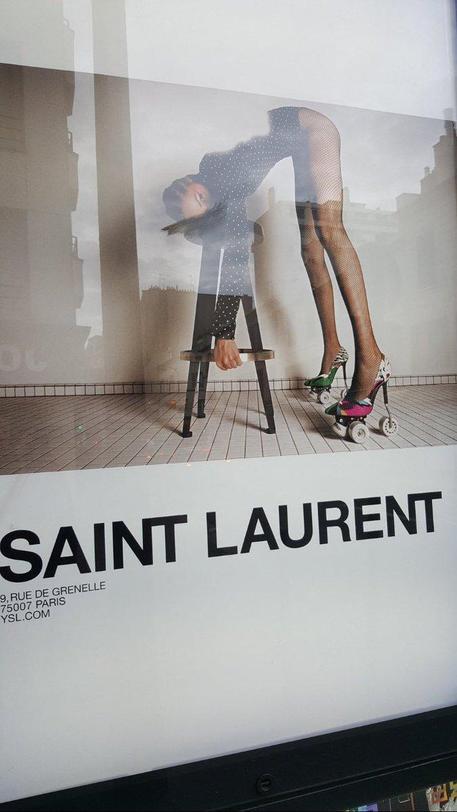 Ultima campagna Saint Laurent © ANSA