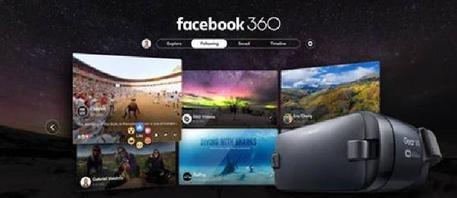 L'app Facebook 360 sbarca su Samsung Gear VR © ANSA