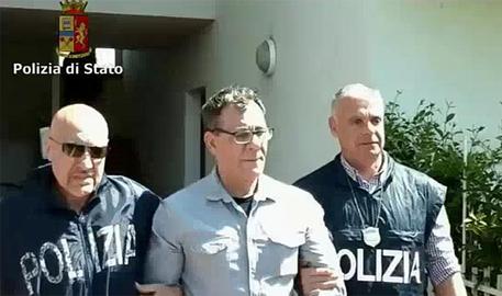 Mafia: polizia cattura boss ergastolano latitante Bonaccorsi © ANSA
