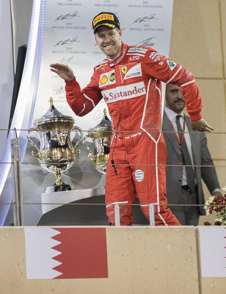 Trionfo Vettel © EPA
