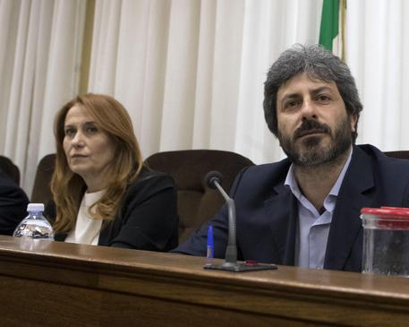Monica Maggioni e Roberto Fico in commissione © ANSA