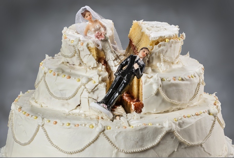 Una torta di matrimonio (archivio) © Ansa