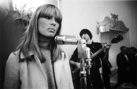 Nico and Sterling Morrison, Delmonico's Hotel, January 13th 1966, Annual Dinner of the New York  Society Clinical Psychiatry. credit: Adam Ritchie Photography © ANSA