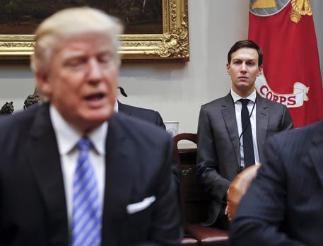 Donald Trump e  Jared Kushner © AP