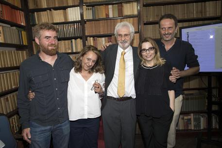 Da sinistra, Paolo Cognetti, Wanda Marasco, Alberto Rollo, Teresa Ciabatti e Matteo Nucci © ANSA