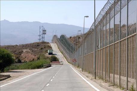 La frontiera di Melilla © ANSA