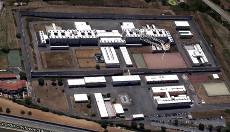 Una foto del carcere di Civitavecchia da Google Maps © ANSA