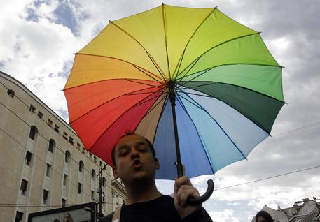 Gay a Belgrado © ANSA 