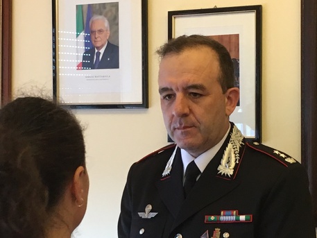 Carabinieri: il comandante provinciale di Ascoli Piceno Ciro Niglio © ANSA