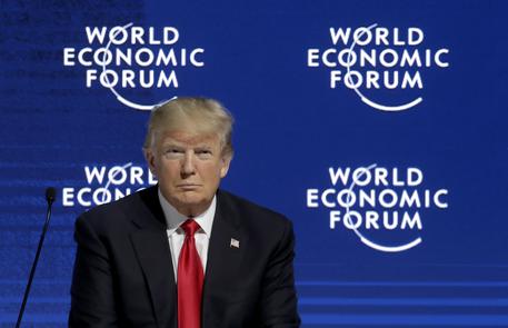 Trump a Davos © AP