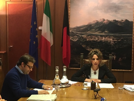 Presidente Regione Nicoletta Spelgatti e assessore Stefano Aggravi © ANSA