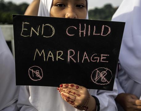 End Child Marriage campaign in Malaysia [ARCHIVE MATERIAL 20181113 ] © ANSA 