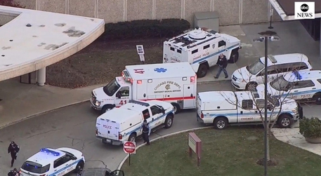 Sparatoria ospedale Chicago, diverse persone colpite  (FOTO da TWITTER) © ANSA