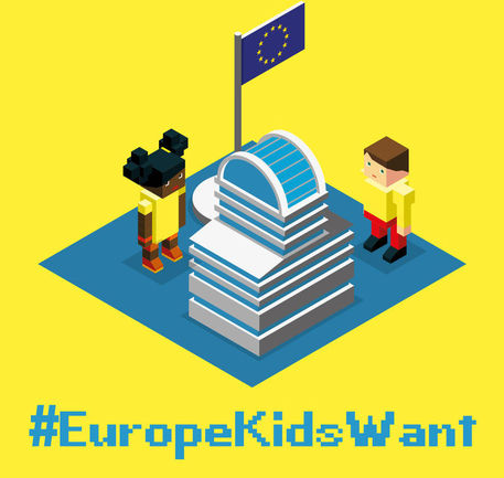 Un'immagine della campagna Europe Kids Want © Ansa