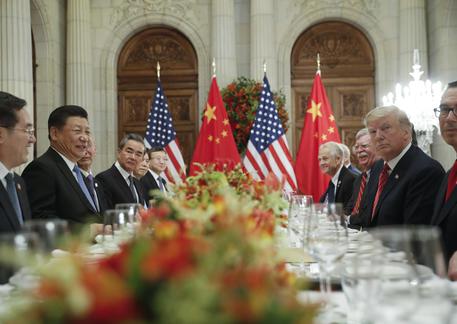 Donald Trump e Xi Jinping © AP