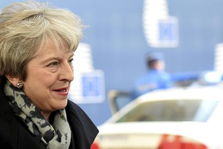Brexit: la premier britannica Theresa May arriva al vertice europeo a Bruxelles © AP