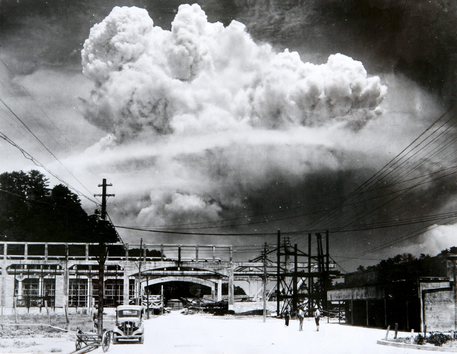 L'esplosione della bomba nucleare di Nagasaki, agosto 1945 © ANSA 