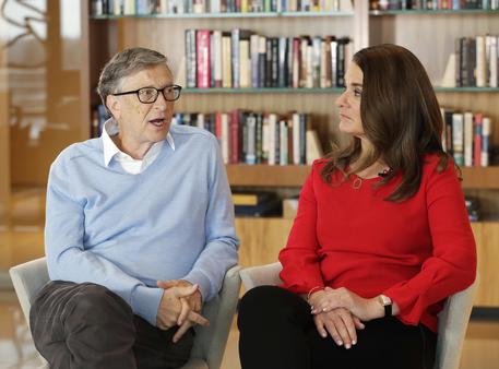 Bill e Melinda Gates © AP