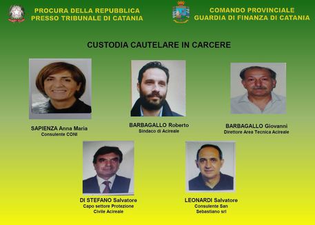 Corruzione: 8 arresti Gdf, anche sindaco Acireale © ANSA
