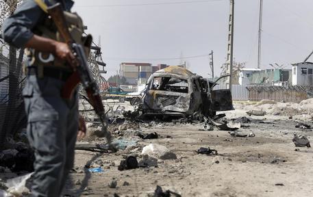 Attacco a Kabul in una foto di archivio © EPA