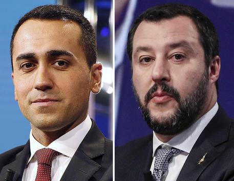 Risultati immagini per Salvini e Di Maio immagini