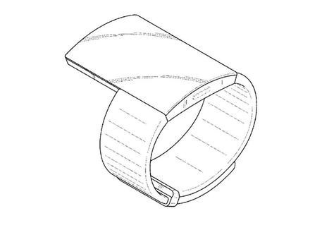 Samsung brevetta nuovo smartwatch (credit: dal sito Android Headlines) © ANSA
