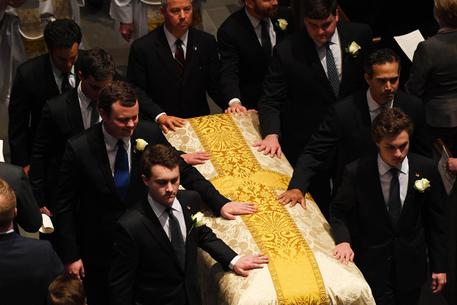I funerali dell'ex first lady Barbara Bush, a Houston © EPA