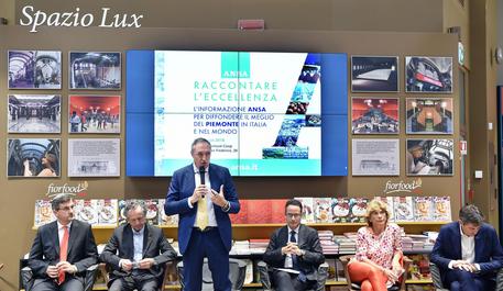 Evento 'Raccontare l'eccellenza. L'informazione Ansa per diffondere il meglio del Piemonte in Italia e nel mondo' © ANSA