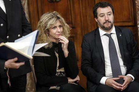 Barbara Lezzi, ministro per il Sud, e Matteo Salvini © ANSA 