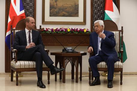 Prince William visits Ramallah © EPA